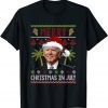 Merry Christmas In July Santa Joe Biden Ugly Christmas Classic Shirt