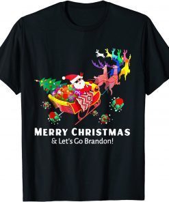 Merry Christmas & Let’s Go Brandon Classic Shirt