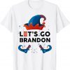 Merry Christmas Let's Go Brandon Xmas Elf Biden Limited T-Shirt