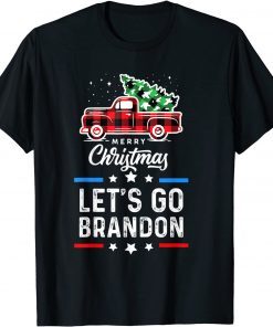 Merry Christmas & Let's Go Branson Brandon Gift Shirt