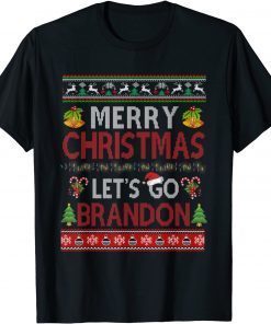 Merry Christmas Let's go Branson Brandon Ugly Gift Shirt