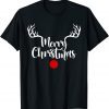 Merry Christmas Reindeer Horn, Merry Christmas 2022 Classic Shirt