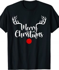 Merry Christmas Reindeer Horn, Merry Christmas 2022 Classic Shirt