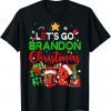 Merry Christmas Santa 2021 Lets Go Brandon Xmas Classic Shirt