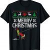 Merry Christmas Ugly Sweater Biden Santa Xmas Classic T-Shirt