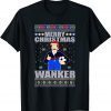 Merry Christmas Wanker Ugly Xmas Sweater Coach Soccer Official Shirt