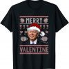 Merry Valentine Santa Joe Biden Ugly Christmas Classic Shirt