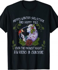 Merry Winter Solstice And Happy Yule Gift Shirt