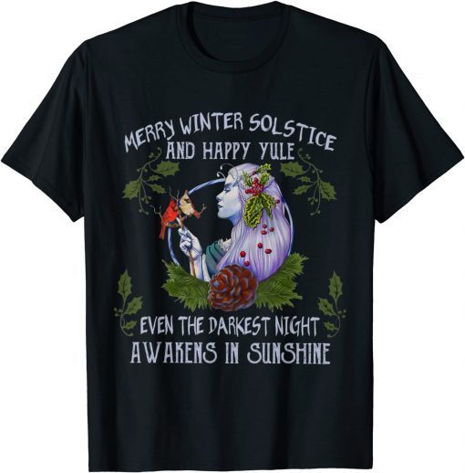 Merry Winter Solstice And Happy Yule Gift Shirt