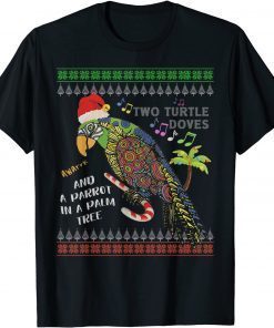 Most Fun and Flamboyant Tropical Ugly Christmas Sweater Classic Shirt