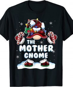 Mother Gnome Xmas Family Matching Group Christmas Outfits Classic Shirt