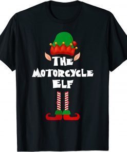 Motorcycle Matching Family Group Christmas Party Pajama Classic T-Shirt