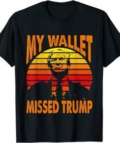 My Wallet Missed Trump Anti-Biden Classic Shirt