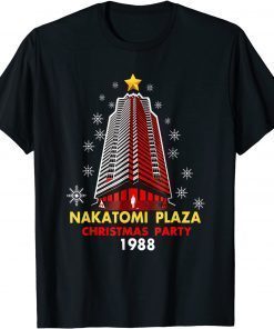 Nakatomi Plaza Christmas Party 1988 Xmas Holiday Classic Shirt
