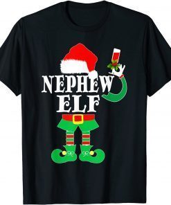 Nephew ELF Christmas Pajama Family Matching Group Holiday 2021 Shirt