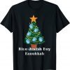 Nice Jewish Boy Hanukkah Menorah Nine Candles Gift T-Shirt
