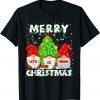 Nice Merry Christmas Let's go Gnomies brandon Anti Biden Classic Shirt