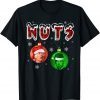 Nuts Christmas Joe Biden Matching Couple Chestnuts Gift T-Shirt