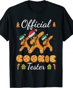 Official Cookie Tester Baking Christmas Gingerbread Team Pjs Unisex T-Shirt