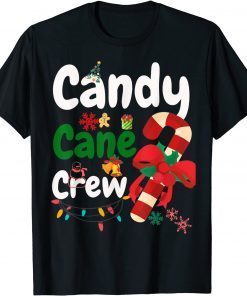 Old Fashioned Candy Cane Crew Christmas Cookies 2021 Shirt