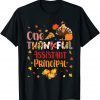 One Thankful Assistant Principal Fall Autumn Thanksgiving T-Shirt
