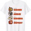 Otaku Ramen Anime Gaming Repeat Gamer Video Games Us 2021 Shirt