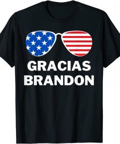 Patriotic Spanish Thank You Brandon Pro Joe Biden Democrat Classic Shirt