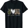 Peace Love Remember Combat Boots USA Flag Veteran Day 2021 T-Shirt
