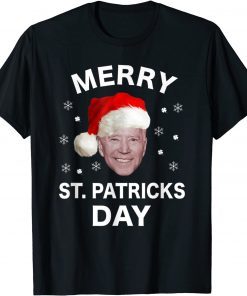 President Joe Biden Merry St. Patricks Day Christmas Official Shirt
