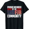 Proud Member Of LGBFJB Community US FLAG Unisex T-Shirt