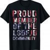 Proud Member Of The LGBFJB Community Usa Flag Unisex Shirt