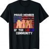 Proud member of the LGBFJB community  Anti Biden Us Flag Unisex  Shirt