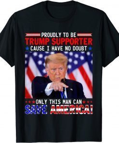 Proudly To Be Trump Supporter Save America Christmas Sweater Classic T-Shirt
