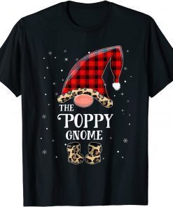 Red Buffalo Plaid Matching The Poppy Gnome Christmas Gift Shirt