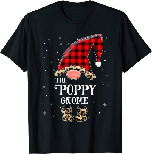 Red Buffalo Plaid Matching The Poppy Gnome Christmas Gift Shirt