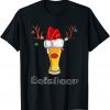 ReinBeer Santa Claus Reindeer Beer Christmas Drinking Classic Shirt