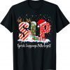 SLPA Therapist Speech Language Pathology Santa Christmas 2021 Shirt