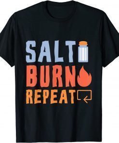 Salt Burn Repeat Supernatural 2021 Shirt