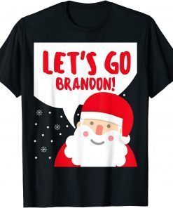 Santa Claus Say Let's Go Brandon Classic Shirt