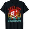 Santa Dabbing Xmas Let’s Go Braden Brandon Christmas Vintage Limited T-Shirt