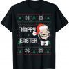Santa Joe Biden Happy Easter Ugly Christmas Sweater Gift Shirt