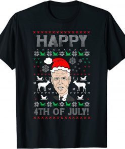 Santa Joe Biden Happy Easter Ugly Christmas Gift Shirt
