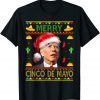 Santa Joe Biden Merry Cinco De Mayo Christmas Ugly Sweater Limited Shirt