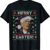 Santa Joe Biden Merry Easter Ugly Christmas Sweater Matching Classic Shirt