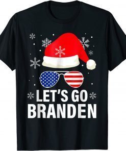 Santa Let's Go 2024 Go Branden Brandon hristmas Hat Classic Shirt