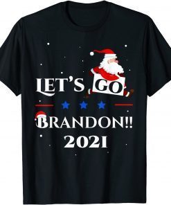 Santa Run Lets go Branson Brandon Conservative Anti Liberal Classic Shirt