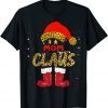Santa and Elf MOM Claus Leopard Christmas Classic T-Shirt