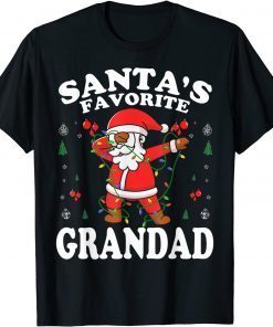 Santa’s Favorite GRANDAD Christmas Xmas Unisex Shirt