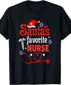 Santa's Favorite Nurse Christmas Limited Shirt