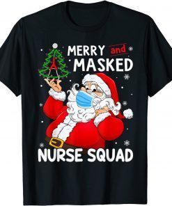 Santa's Favorite Nurse Xmas Nurse Christmas Nursing Unisex T-Shirt